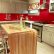 Kitchen Kitchen Color Ideas Red Charming On Regarding With Cherry Cabinets Open Storage White 29 Kitchen Color Ideas Red
