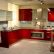 Kitchen Color Ideas Red Simple On Inside Schemes Beautiful With 3