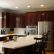 Kitchen Kitchen Color Ideas With Cherry Cabinets Marvelous On 71 Colors Brown Varnished Wood 26 Kitchen Color Ideas With Cherry Cabinets