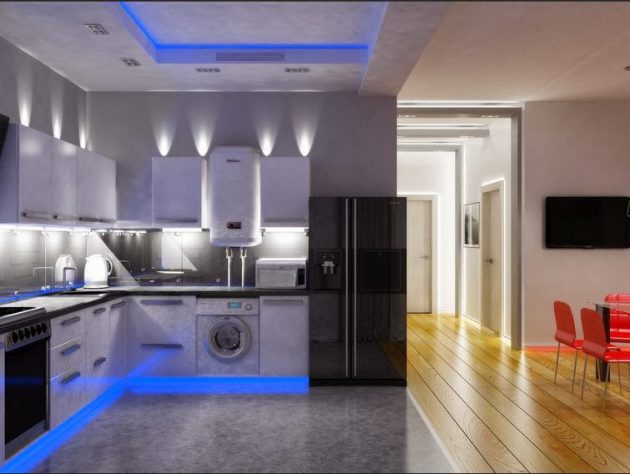 Kitchen Kitchen Led Lighting Ideas Magnificent On For 16 Awesome LED That Will Amaze You 0 Kitchen Led Lighting Ideas