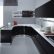 Kitchen Kitchen Modern Black Contemporary On Inside Attractive And White With 26 Kitchen Modern Black