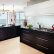 Kitchen Kitchens With Black And White Cabinets Plain On Kitchen Interior 9 Kitchens With Black And White Cabinets