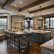 Kitchen Kitchens With Black Distressed Cabinets Fine On Kitchen For Alluring Dark Rustic 27 Kitchens With Black Distressed Cabinets