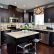 Kitchens With Dark Cabinets And Light Countertops Exquisite On Kitchen Granite Stainless Steel Appliances H 2