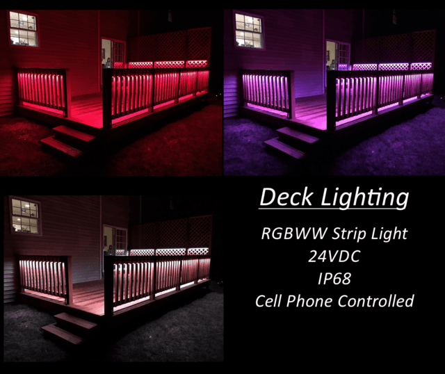  Led Strip Deck Lights Imposing On Other For Lighting AZ Light 21 Led Strip Deck Lights