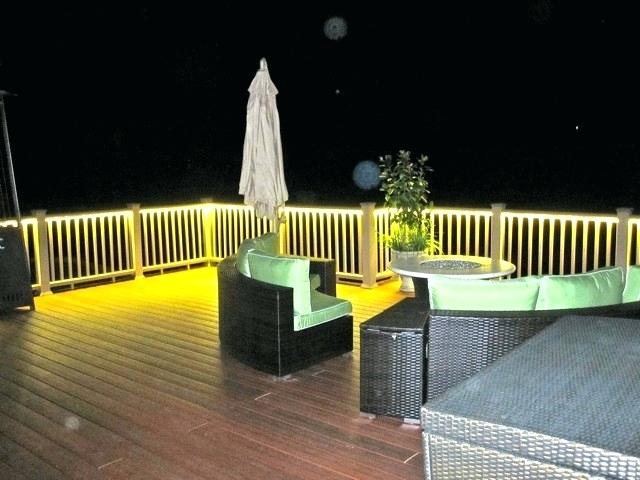  Led Strip Deck Lights Incredible On Other Intended For Lighting Strips Awesome Exterior 25 Led Strip Deck Lights