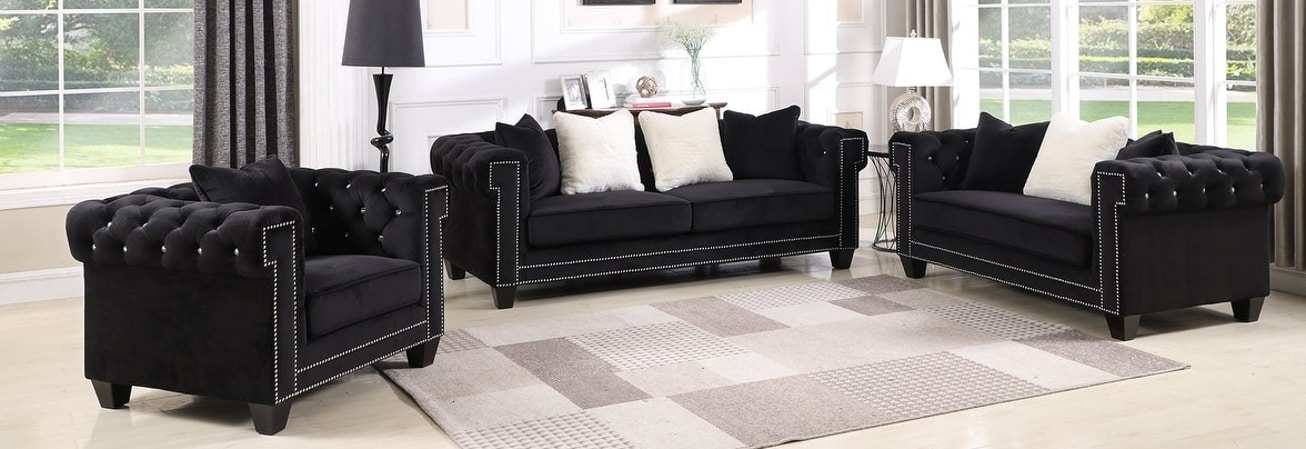 Furniture Living Room Furniture Sets Black Fine On Buy Online At Overstock Com Our 0 Living Room Furniture Sets Black