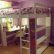 Loft Bed Designs For Teenage Girls Fine On Bedroom Intended Purple Teens With White Stained Wooden 3