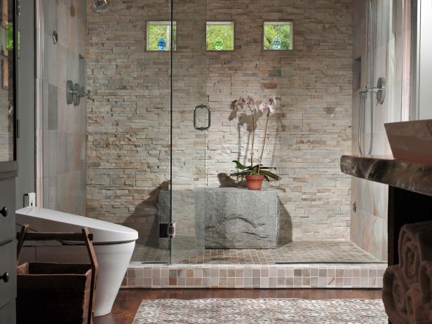 Bathroom Luxury Bathrooms Modern On Bathroom Pertaining To HGTV 0 Luxury Bathrooms