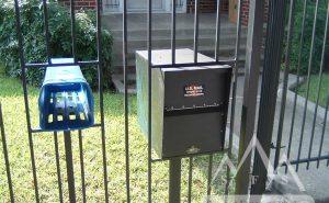 Mailbox On Fence