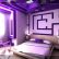 Master Bedroom Interior Design Purple Modern On With Ideas 5