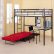 Metal Bunk Bed With Desk Exquisite On Bedroom Intended For 3 Benefits Of 5