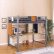  Metal Bunk Bed With Desk Marvelous On Bedroom Throughout Powell Teen Trends Full Size Loft Study 1 Metal Bunk Bed With Desk