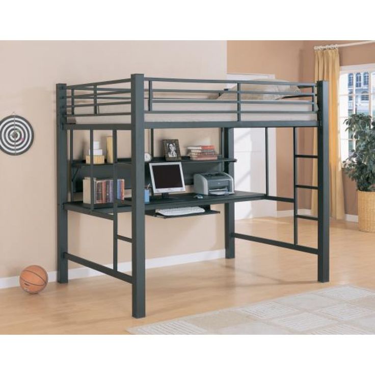 Bedroom Metal Bunk Bed With Desk Modern On Bedroom Regard To 139 Best Cool Beds Images Pinterest Ideas White 21 Metal Bunk Bed With Desk