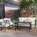 Furniture Metal Patio Furniture Contemporary On Intended For Fernhill Collection Threshold Target 26 Metal Patio Furniture