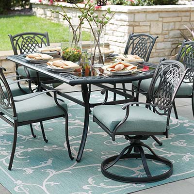Furniture Metal Patio Furniture Simple On With Regard To Sets Pieces The Home Depot 0 Metal Patio Furniture