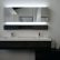 Modern Bathroom Vanity Mirror Creative On Furniture Intended Ultra Framed With Double 3