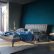 Modern Bedroom Blue Creative On In Bedrooms Brilliant Intended Activavida Co 5