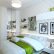 Modern Bedroom Green Modest On Within White Interior Design Ideas 1