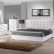 Modern Bedroom Sets White Fresh On Intended Amazon Com J M Furniture Verona Lacquer Leather 1
