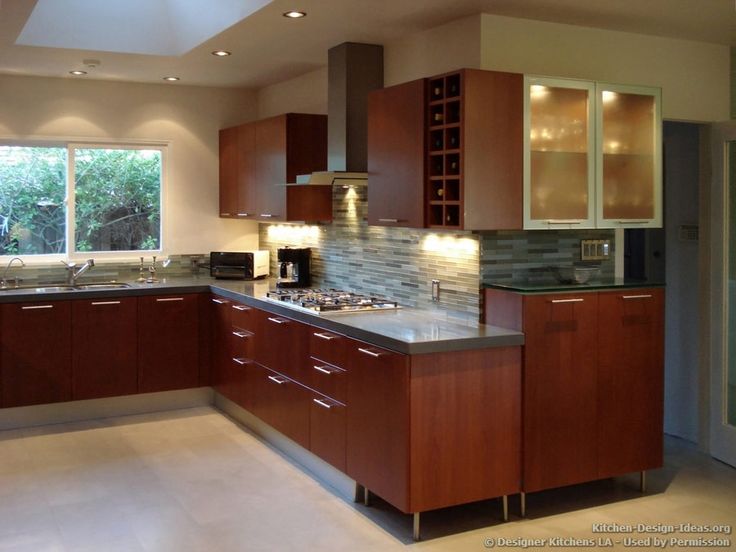 Kitchen Modern Cherry Wood Kitchen Cabinets Fine On Intended For 19 Best Design Contemporary Images Pinterest 0 Modern Cherry Wood Kitchen Cabinets