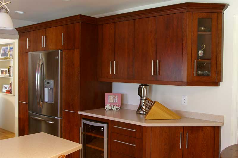 Kitchen Modern Cherry Wood Kitchen Cabinets Stylish On Throughout Inspiring Decorating Clear Find 14 Modern Cherry Wood Kitchen Cabinets