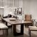 Modern Furniture Dining Room Wonderful On Regarding Contemporary Love The Wood Table 4