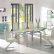 Modern Glass Kitchen Table Plain On In A Luxurious Dinner With Dining Sets 3