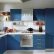Modern Kitchen Cabinets Blue Excellent On For Home Christmas Decoration Designs In 5