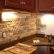 Kitchen Modern Kitchen Stone Backsplash Astonishing On Intended For 20 DIY Projects To Give Your An 7 Modern Kitchen Stone Backsplash