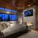 Modern Master Bedroom With Fireplace Exquisite On Best See Through 1