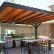 Modern Patio Cover On Home With Regard To Overhang 3613 Pinterest 2