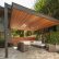 Modern Patio Cover Perfect On Home Intended For Covers With Dark Wood Fireplace 5