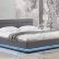 Furniture Modern Platform Bed With Lights Innovative On Furniture Intended Evita 0 Modern Platform Bed With Lights