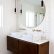 Modern Round Bathroom Mirror Innovative On Furniture Throughout Home Progress Update Pinterest Mirrors Credenza 1