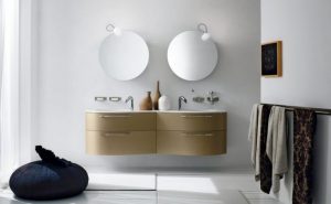 Modern Round Bathroom Mirror