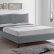 Bedroom Modern Upholstered Bed Lovely On Bedroom With Amazon Com Baxton Studio Battersby Grey Linen 27 Modern Upholstered Bed