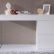 Modern White Console Table Contemporary On Furniture Regarding Gloss And Glass UK Delivery Inside Idea 1 5