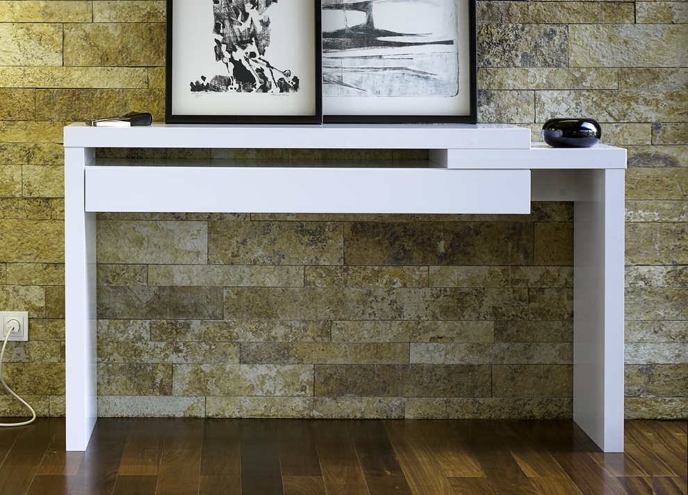 Modern White Console Table Excellent On Furniture With Regard To Tables Awesome For Decor This 1 Modern White Console Table