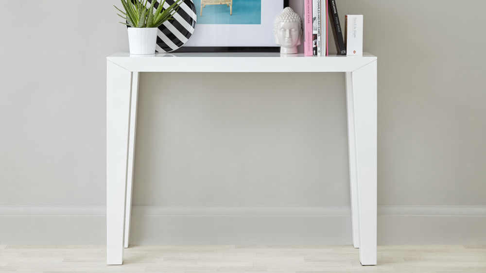  Modern White Console Table Wonderful On Furniture Regarding Gloss Surface Storage UK Within 8 Modern White Console Table