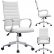 Office Modern White Office Chair On Intended Shop 2xhome High Back Ribbed PU Leather 11 Modern White Office Chair