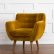 Mustard Yellow Furniture Stylish On For Chair Attractive Armchair Design Ideas Pertaining To 3