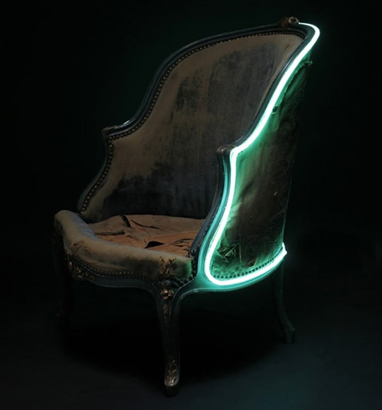 Furniture Neon Furniture Brilliant On Pertaining To Lit Apartment Therapy 0 Neon Furniture