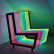 Neon Furniture Innovative On Intended Cool Colorful Chair Design Discos Kiwi And 4