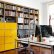 Office Office Cabinets Designs Contemporary On In Energize Your Workspace 30 Home Offices With Yellow Radiance 17 Office Cabinets Designs