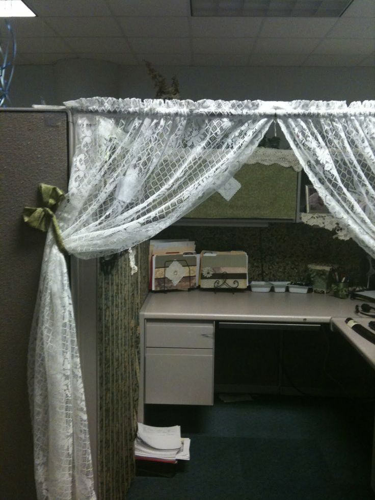 Office Office Cubicle Curtain Remarkable On With Regard To Shabby Chic Pimp My Decor Pinterest 0 Office Cubicle Curtain
