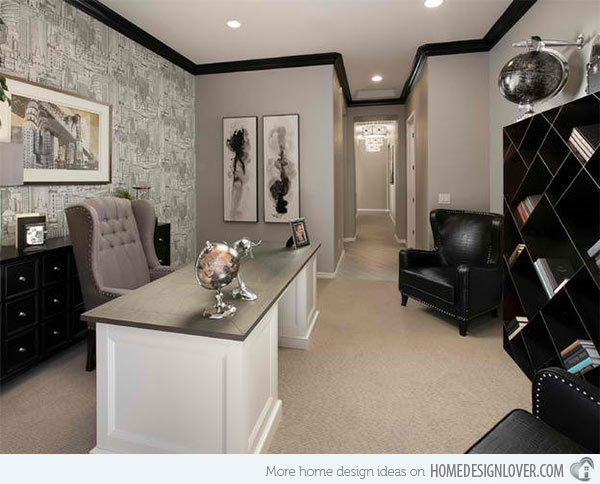  Office Design Idea Remarkable On Inside 15 Ideas For Contemporary Gray Home Designs Lover 29 Office Design Idea