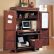 Office Desk Armoire Innovative On Throughout Armoires Apartments Amazing Teak Computer 4