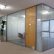 Office Office Glass Door Glazed Plain On Inside Frameless Double Walls Avanti Systems USA 0 Office Glass Door Glazed