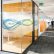 Office Office Glass Door Modern On In Custom Frosted Film Collision Stickers 20 Office Glass Door